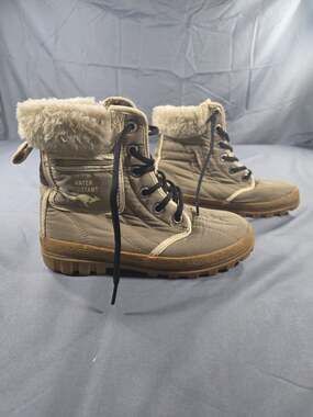 Vintage KangaROOS NVL 8122 Womens 6.5 Winter Snow Boots Korea Faux Fur 80s 6.5